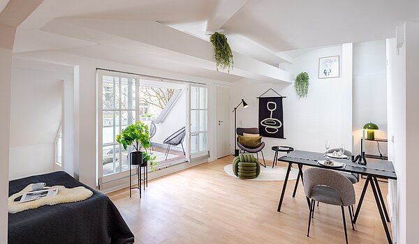 Dachgeschosswohnung mit 1 Zimmer | München-Sendling | 700402 | Ideale Raumnutzung
