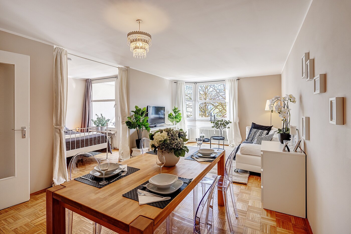 Etagenwohnung mit 1.5 Zimmern | München-Bogenhausen | 2203ML2 | mit Platz zum Essen...