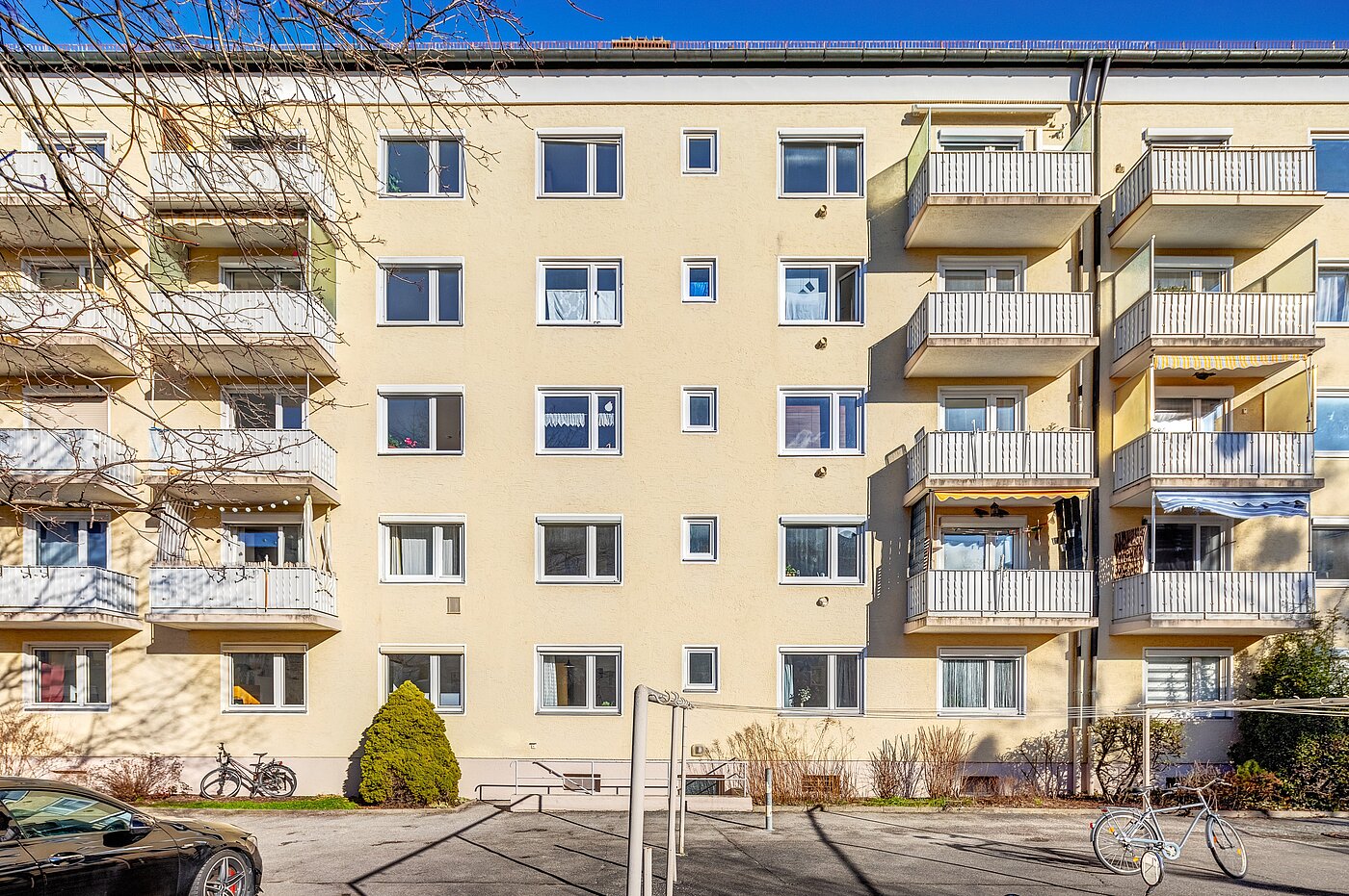Etagenwohnung mit 1 Zimmer | München-Sendling | 2201ML3 | ...und vom Innenhof aus