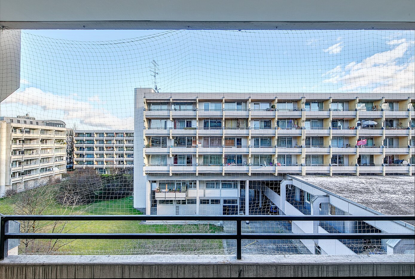 Etagenwohnung mit 1 Zimmer | München-Berg am Laim | 2301ML4 | Aussicht vom Balkon
