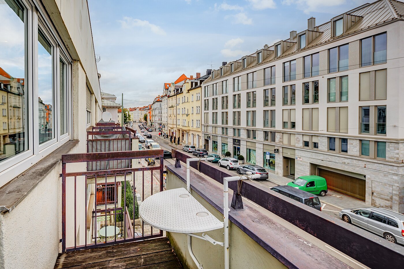 Apartment mit 1 Zimmer | München-Bogenhausen | 703041 | Balkon