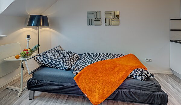 Etagenwohnung mit 1 Zimmer | München-Maxvorstadt | 70467 | Schlafen