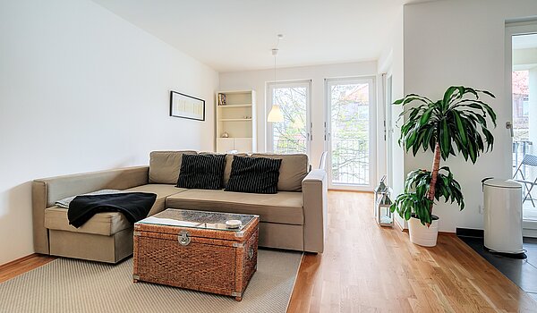 Etagenwohnung mit 3 Zimmern | München-Moosach | 70164 | Wohn- Essbereich...