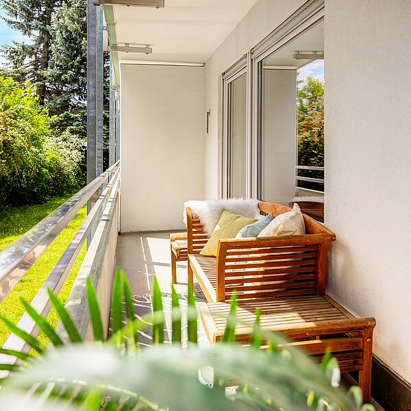 Milbertshofen: Ideal geschnittene Wohnung mit großem Balkon