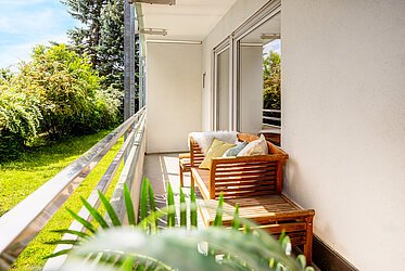 Milbertshofen: Ideal geschnittene Wohnung mit großem Balkon