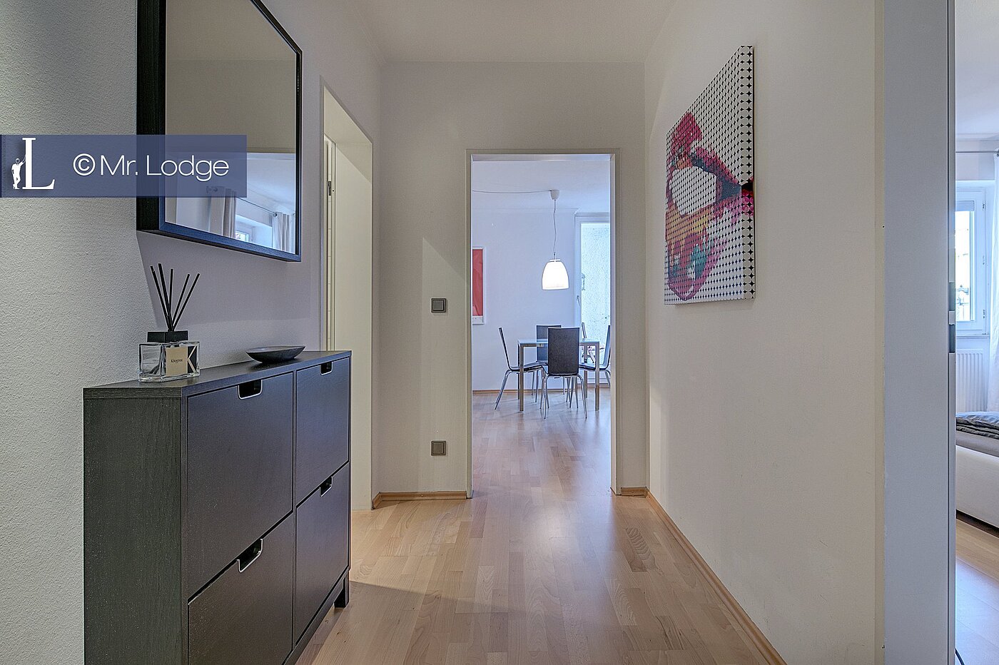 Etagenwohnung mit 2 Zimmern | München-Lehel | 1605ML6 | Diele