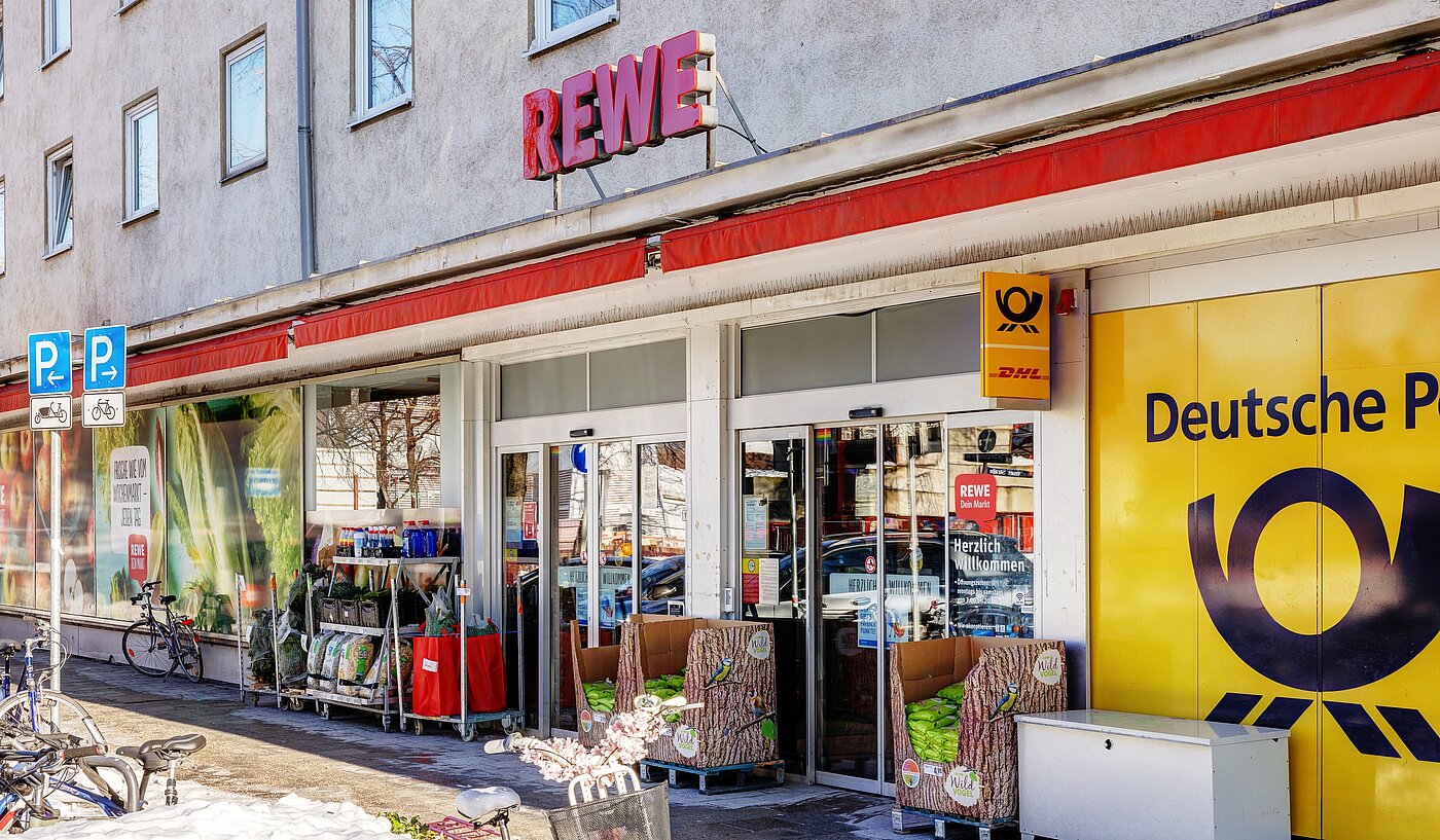 Etagenwohnung mit 2 Zimmern | München-Schwabing | 70096 | Einkaufsmöglichkeiten