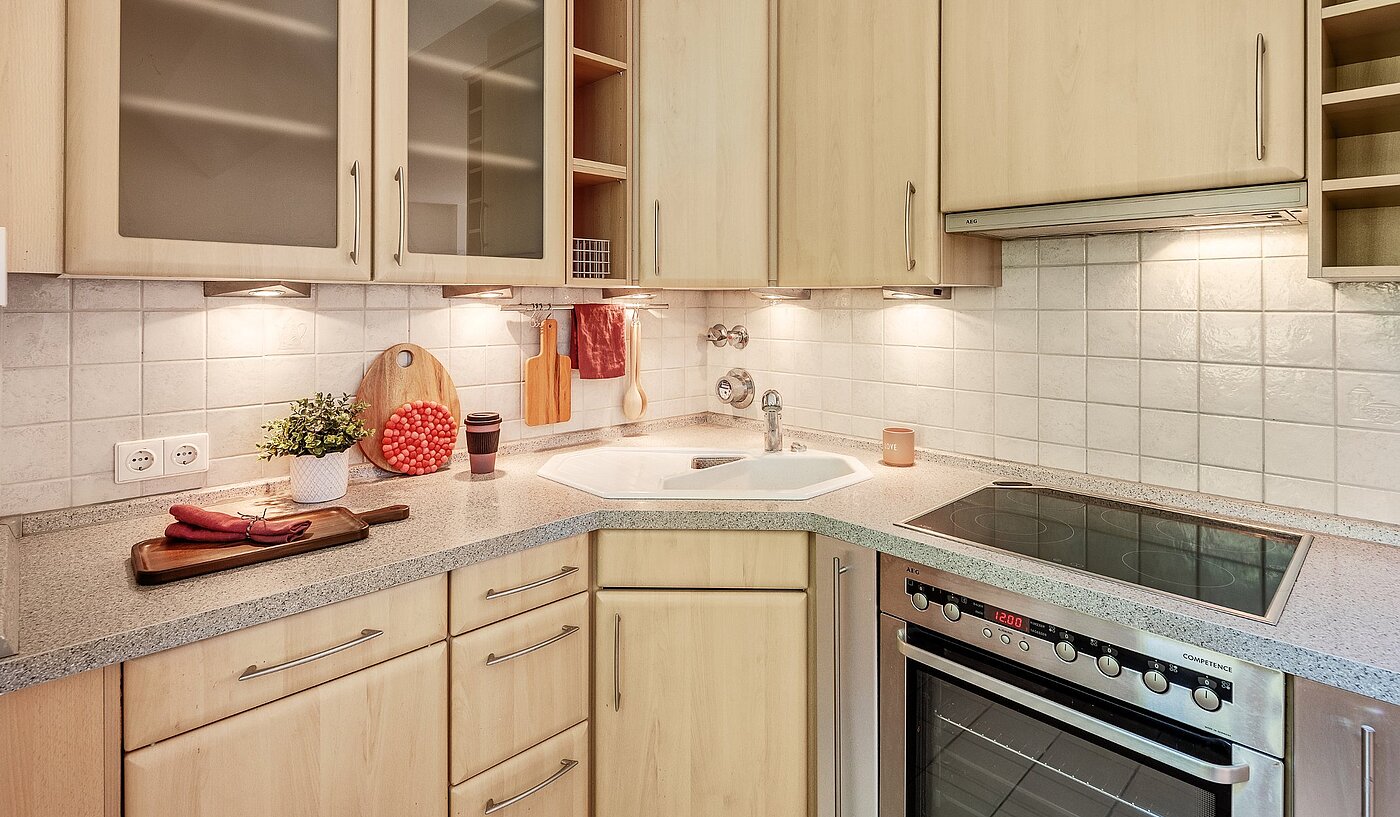 Etagenwohnung mit 3 Zimmern | München-Harlaching | 1908ML6 | Küchenzeile