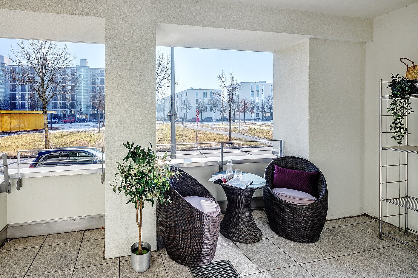 Erdgeschosswohnung mit 2 Zimmern | München-Riem | 2201ML1 | Sonnige Loggia