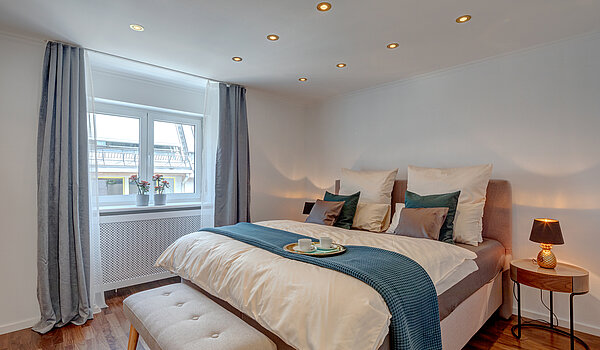 Etagenwohnung mit 2 Zimmern | München-Schwabing | 70434 | ...Schlafzimmer...