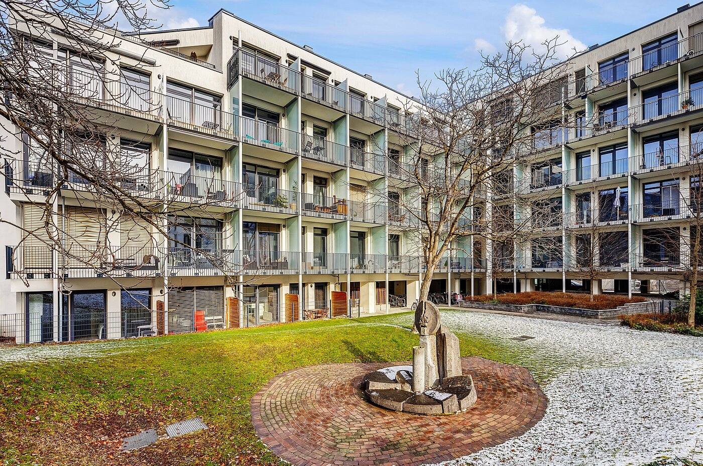 Erdgeschosswohnung mit 1 Zimmer | München-Bogenhausen | 2301ML3 | Innenhof