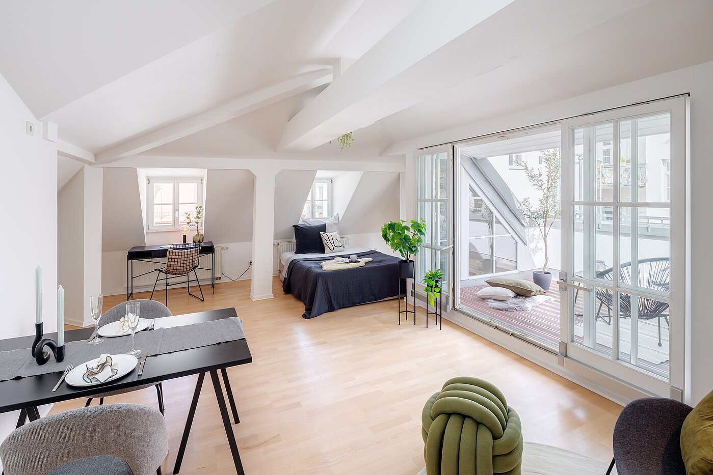 Dachgeschosswohnung mit 1 Zimmer | München-Sendling | 700402 | Neues Zuhause