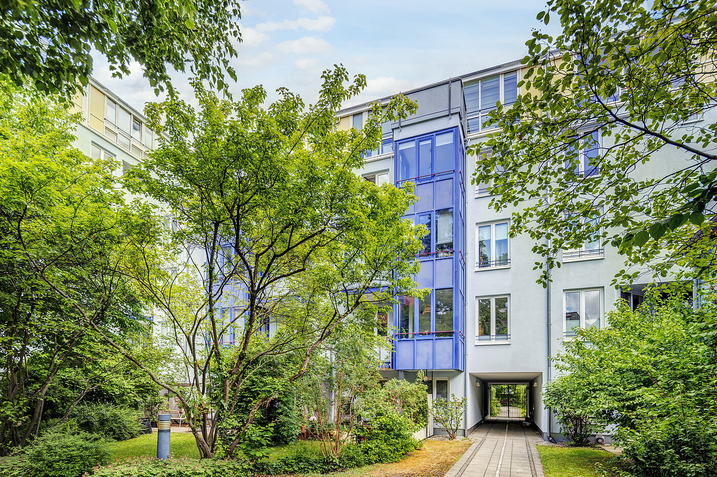Etagenwohnung mit 2 Zimmern | München-Neuhausen | 70440 | Außenansicht