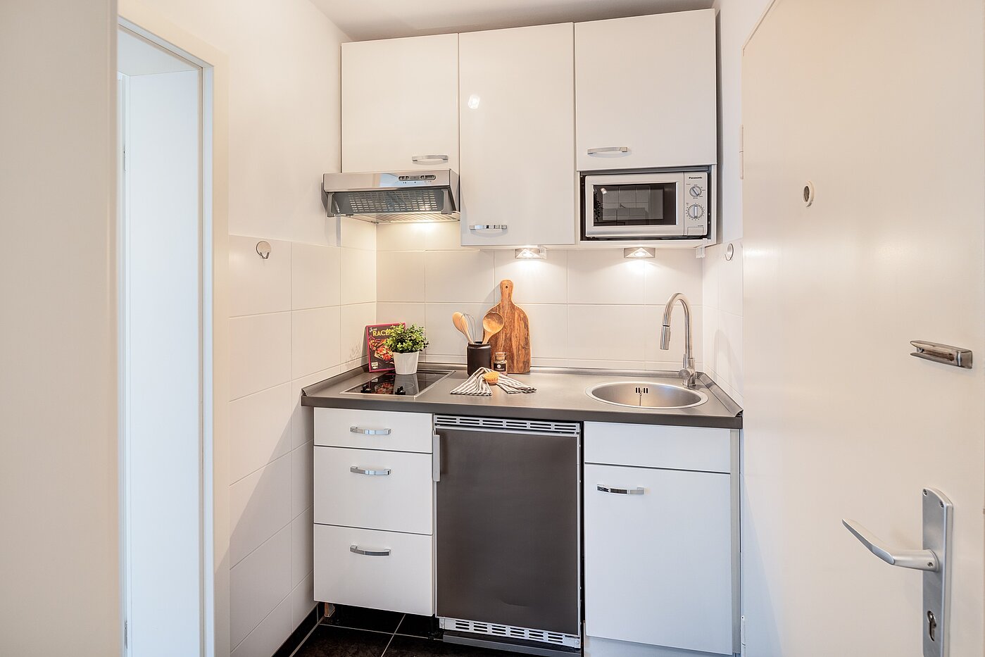 Apartment mit 1 Zimmer | München-Schwabing | 70200 | Funktionale Küche