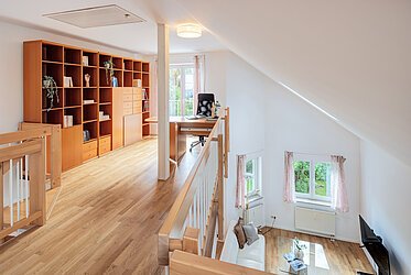 Waldtrudering: Sonnige 3,5-Zimmer Maisonette Wohnung mit Blick ins Grüne - frei