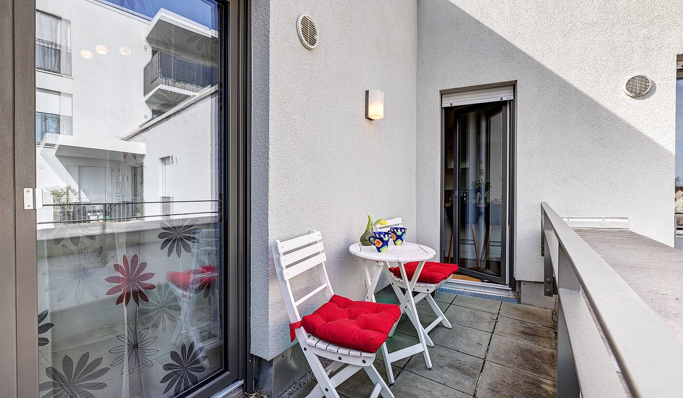 Etagenwohnung mit 2 Zimmern | Freising | 70156 | Dachterrasse mit...