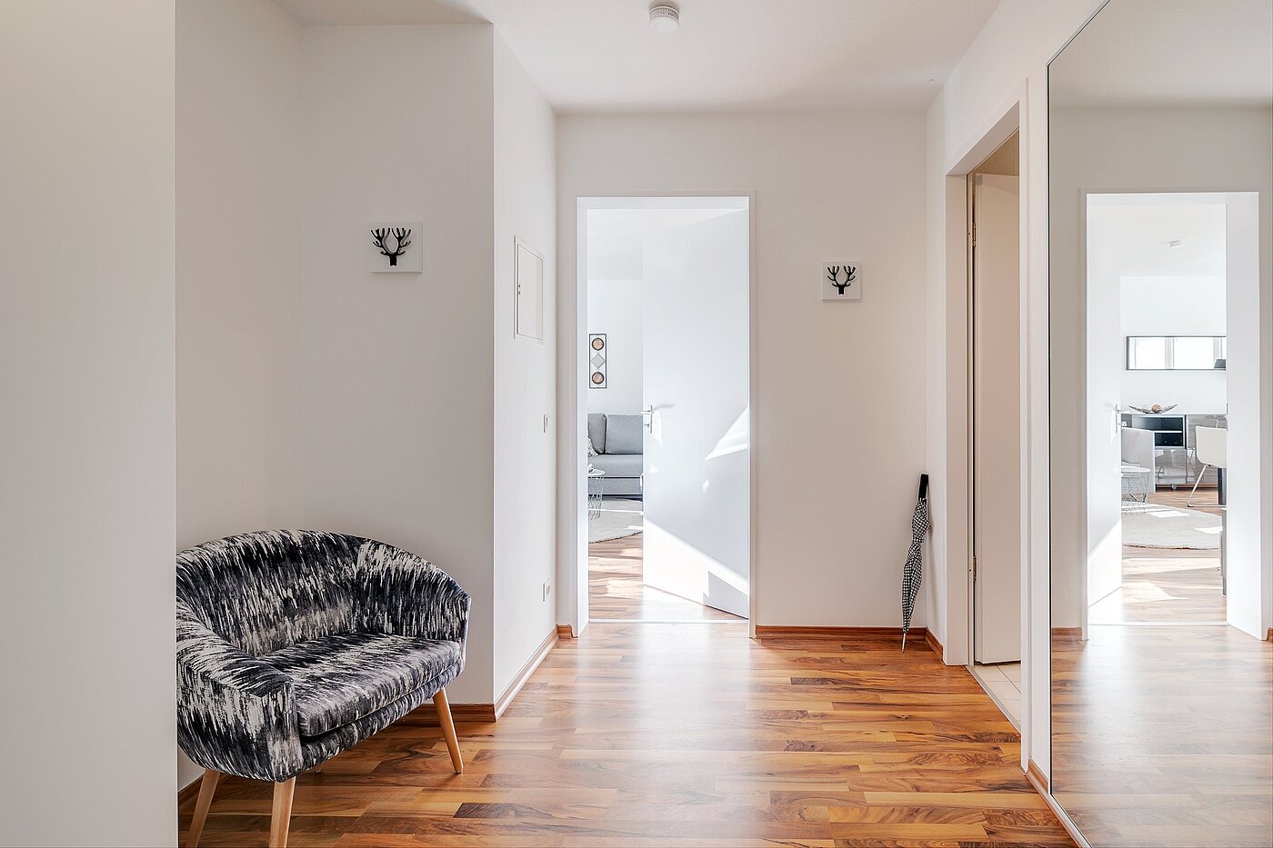 Etagenwohnung mit 2 Zimmern | München-Oberföhring | 2007ML8 | großzügige Diele