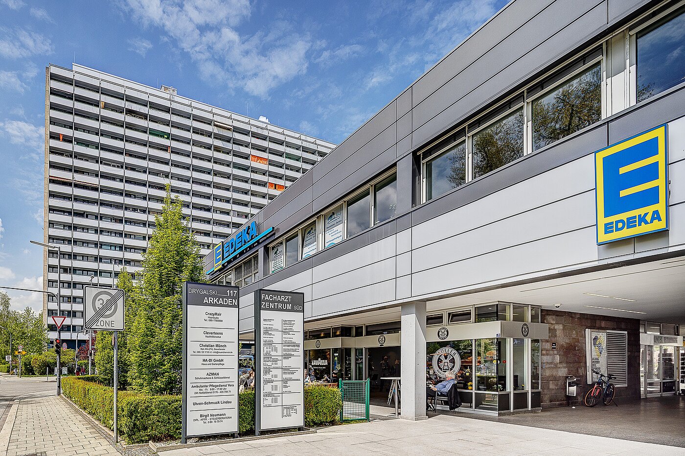 Etagenwohnung mit 1 Zimmer | München-Solln | 2201ML92 | Einkaufsmöglichkeiten u. ärztliche Versorgung vis a vis