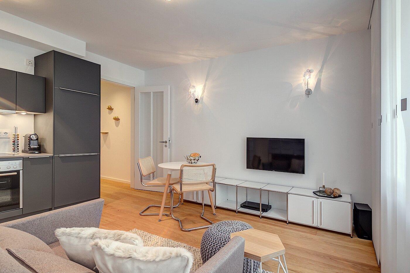 Erdgeschosswohnung mit 1 Zimmer | München-Schwabing | 1908ML2 | ...Essbereich mit...