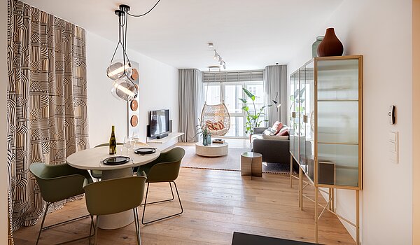 Etagenwohnung mit 2 Zimmern | München-Isarvorstadt | 70459 | Gemütliche Essecke