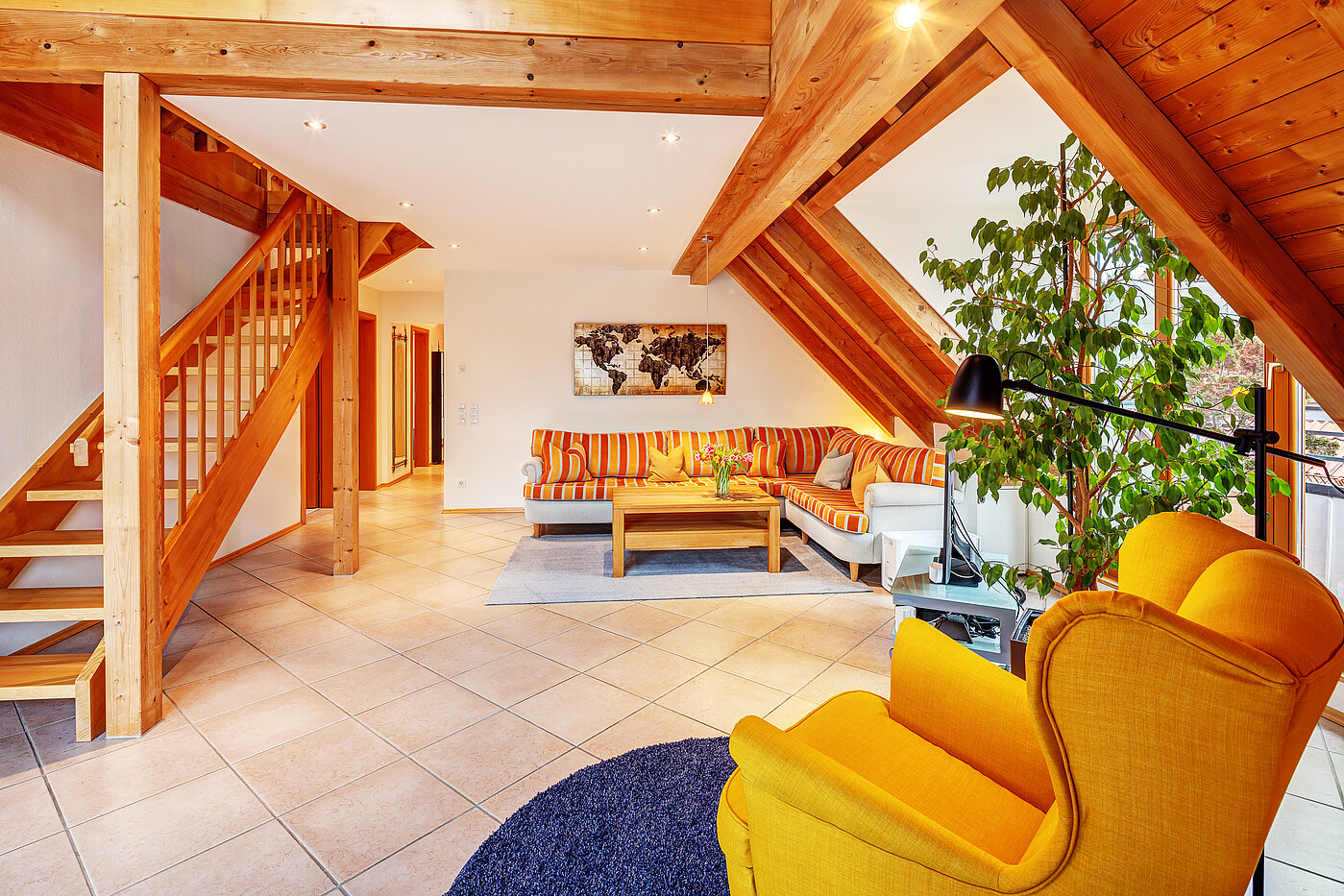 Maisonettewohnung mit 3.5 Zimmern | München-Trudering | 70391 | Wohnzimmer