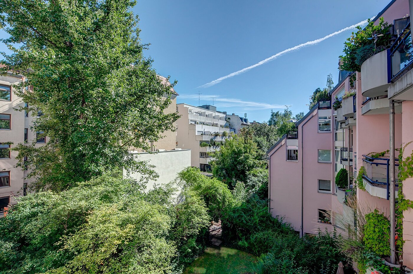 Etagenwohnung mit 2 Zimmern | München-Nymphenburg | 1809ML2 | mit grüner Aussicht
