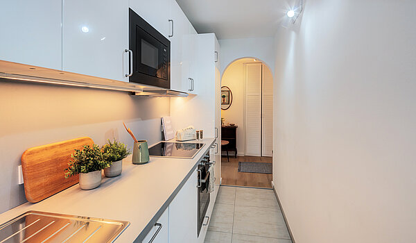 Etagenwohnung mit 2 Zimmern | München-Sendling-Westpark | 70413 | ...Küche mit...