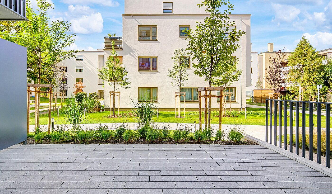 Etagenwohnung mit 1 Zimmer | München-Ramersdorf | 2207ML51 | ...Blick ins Grüne