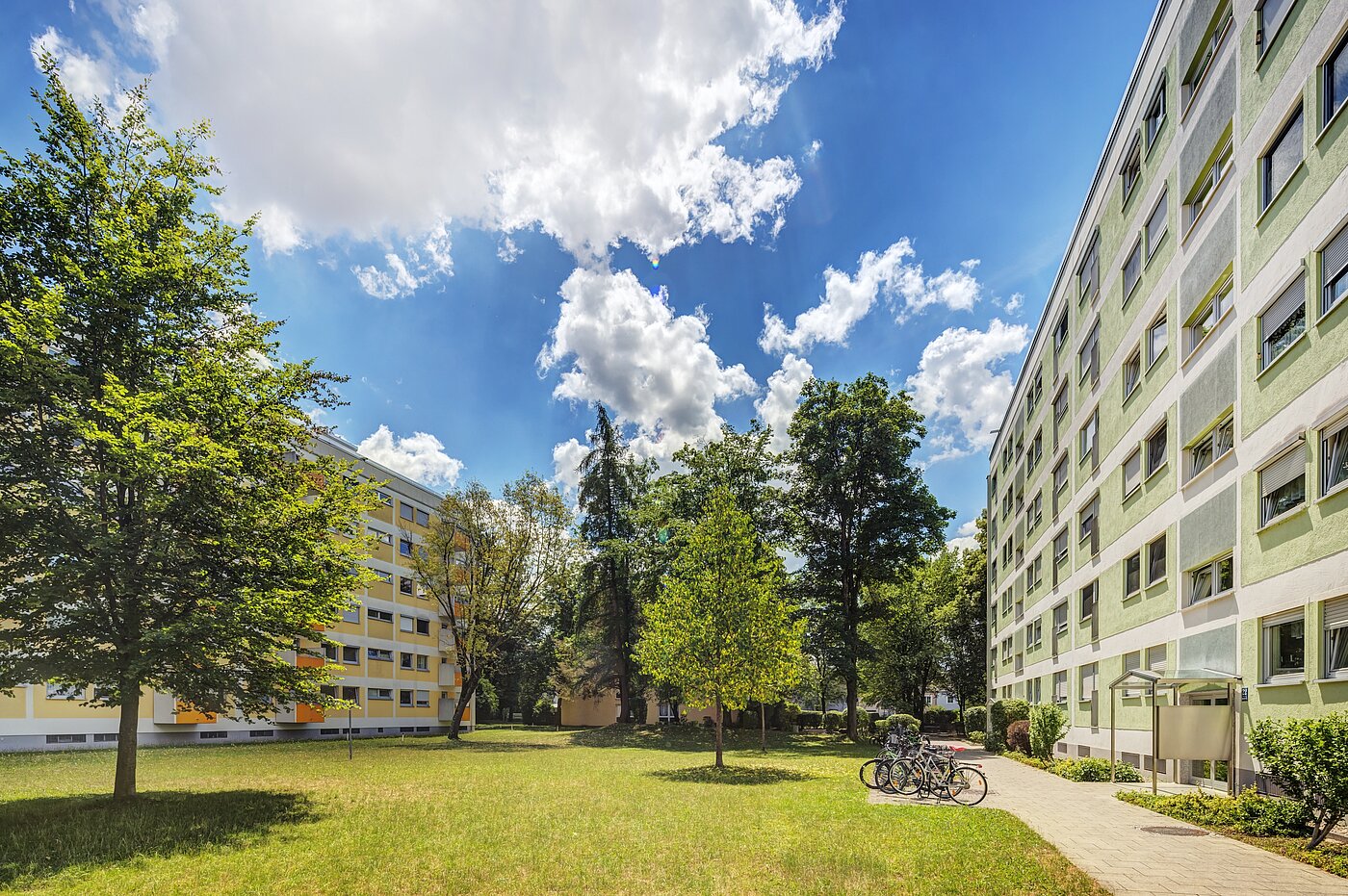 Etagenwohnung mit 1 Zimmer | München | 70456 | Außenansicht