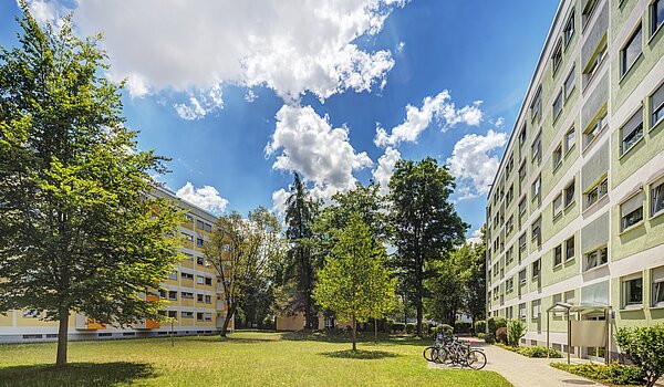 Etagenwohnung mit 1 Zimmer | München-Feldmoching | 70456 | Außenansicht