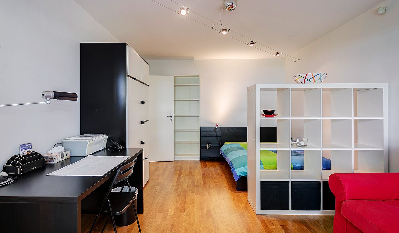 Erdgeschosswohnung mit 1 Zimmer | München-Nymphenburg | 2203ML1 | ...und Schlafen...