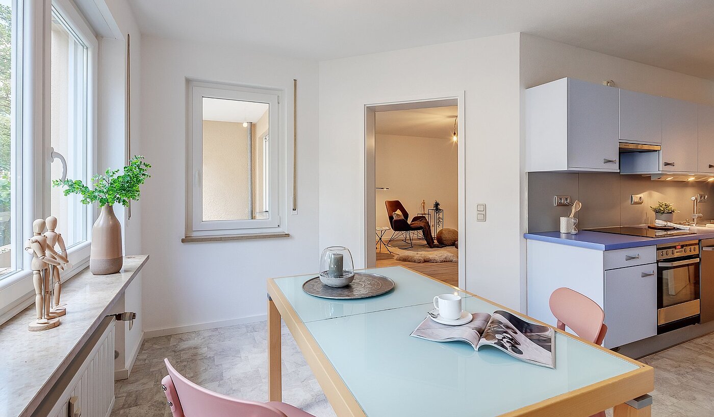 Erdgeschosswohnung mit 4.5 Zimmern | München-Perlach | 2003ML6 | Schöner Essbereich