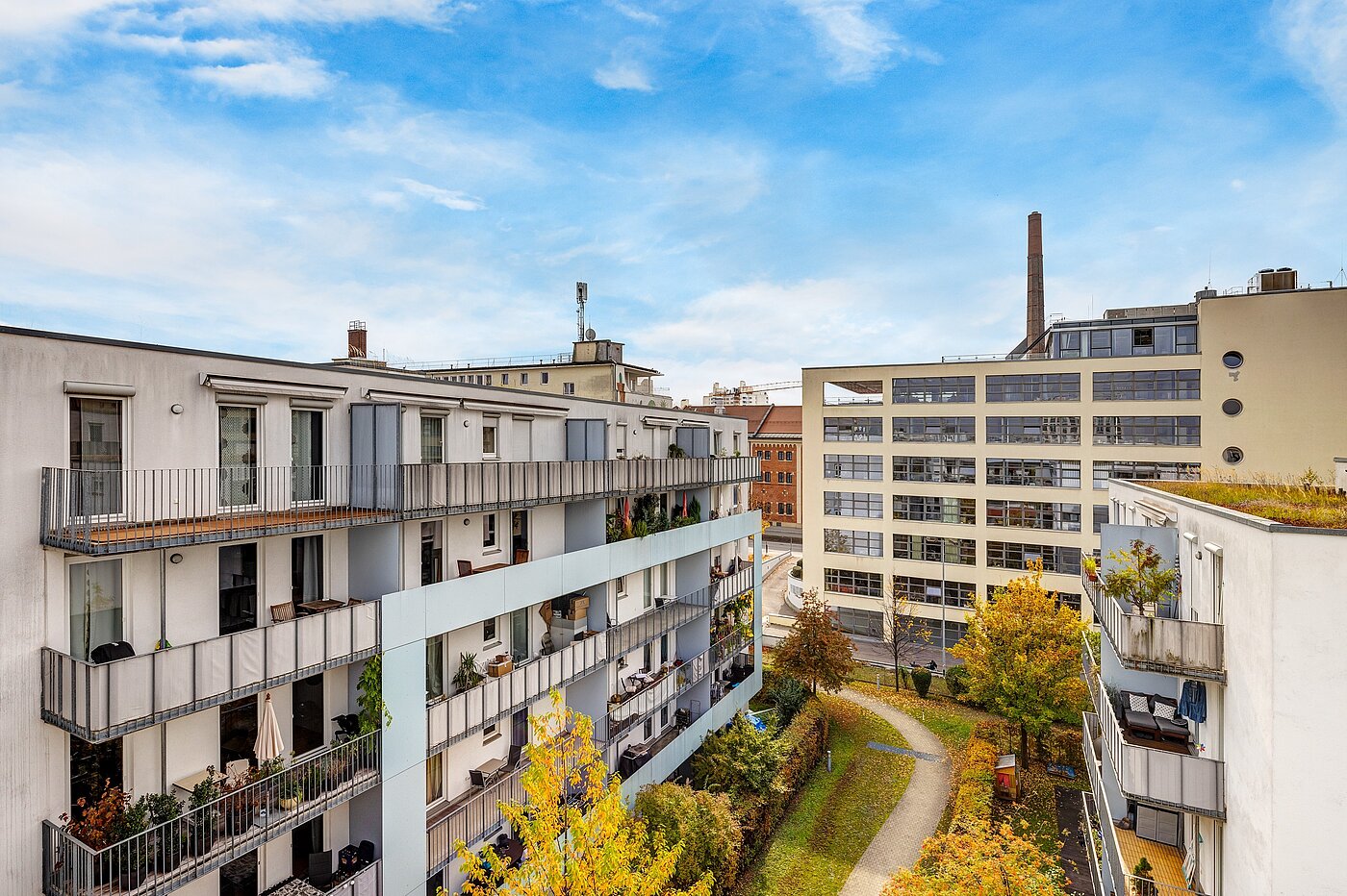 Etagenwohnung mit 2.5 Zimmern | München-Schwanthalerhöhe | 2210ML2 | ...Richtung Innenhof