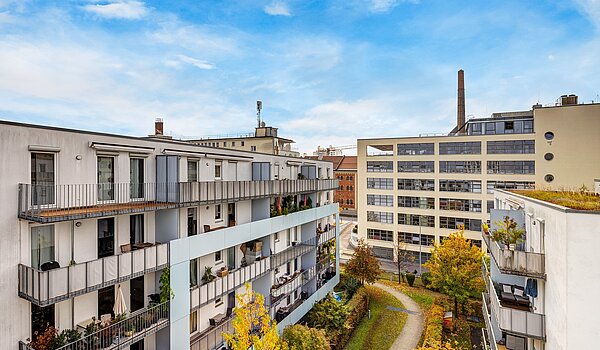 Etagenwohnung mit 2.5 Zimmern | München-Schwanthalerhöhe | 2210ML2 | ...Richtung Innenhof