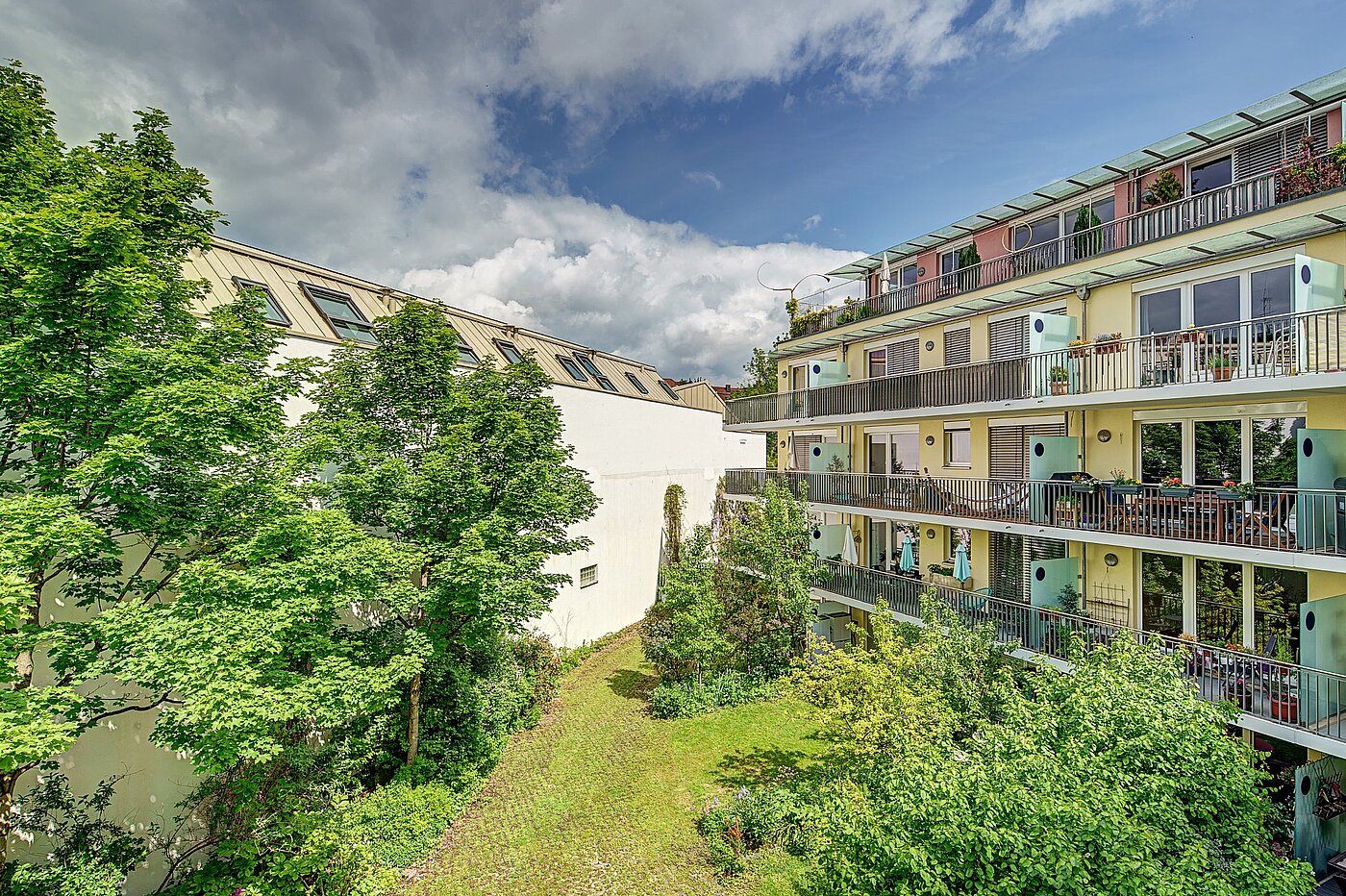 Etagenwohnung mit 1 Zimmer | München-Isarvorstadt | 2104ML6 | ...mit Aussicht