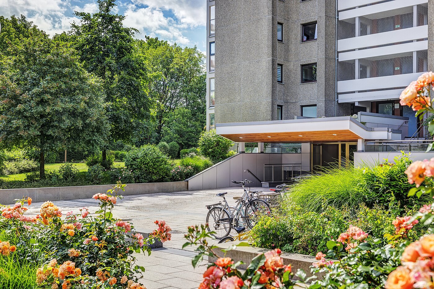 Etagenwohnung mit 1 Zimmer | München-Bogenhausen | 70457 | Außenansicht