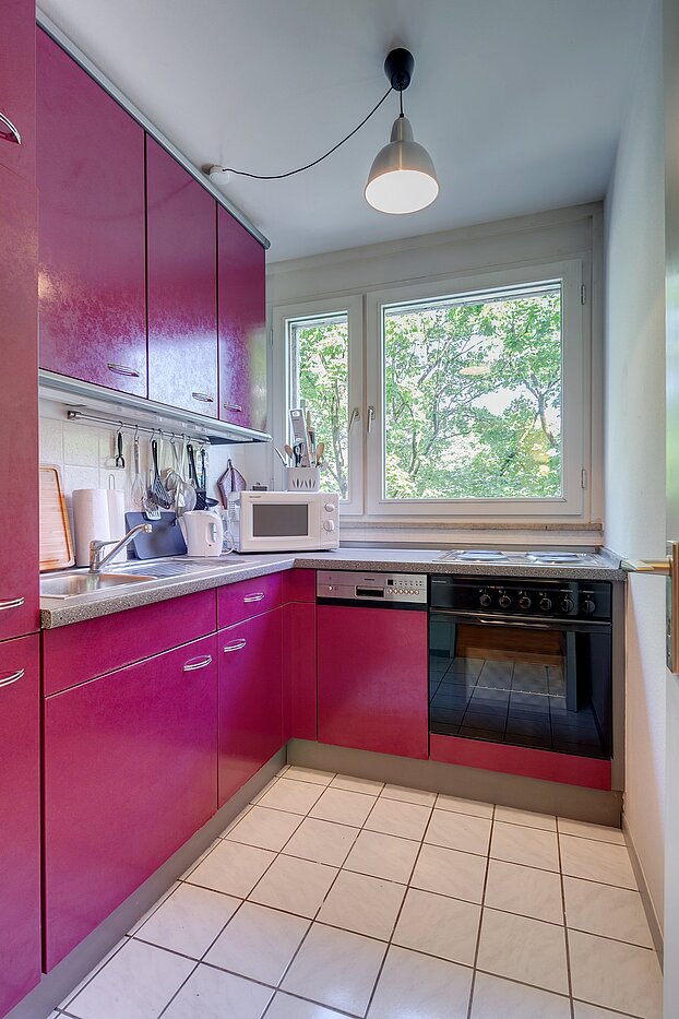 Etagenwohnung mit 2 Zimmern | München-Maxvorstadt | 2105ML3 | Küche mit Einbauküche