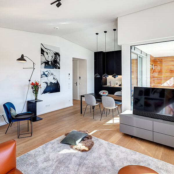 Maxvorstadt: Über den Dächern Münchens – exklusives Penthouse
