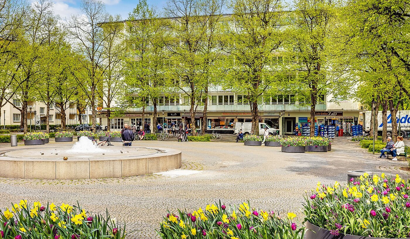 Etagenwohnung mit 1 Zimmer | München-Schwabing | 2106ML1 | Der Hohenzollernplatz