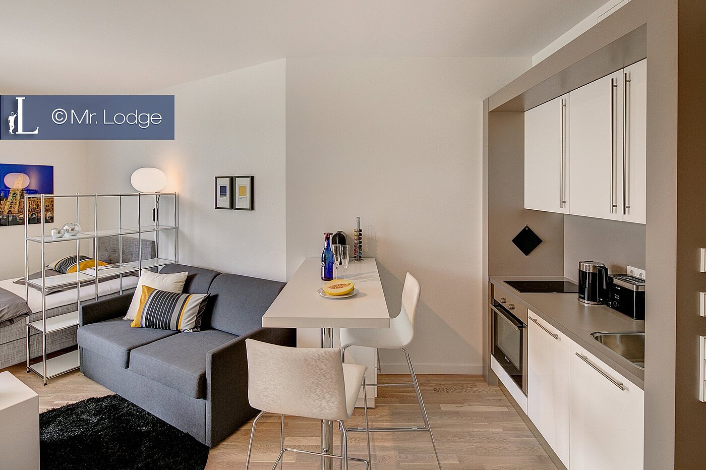 Etagenwohnung mit 1 Zimmer | München-Bogenhausen | 1802ML4 | ....und Essbereich
