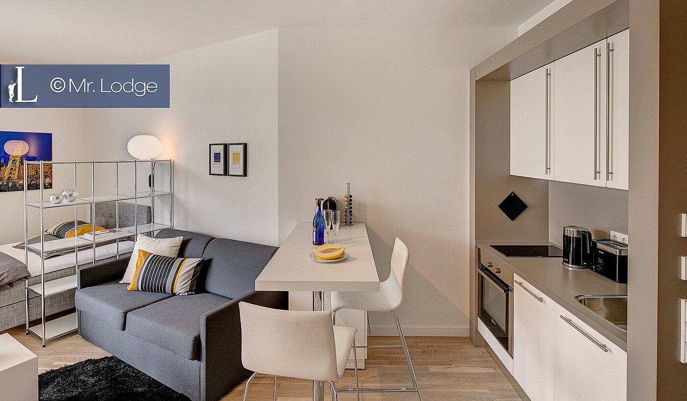 Etagenwohnung mit 1 Zimmer | München-Bogenhausen | 1802ML4 | ....und Essbereich