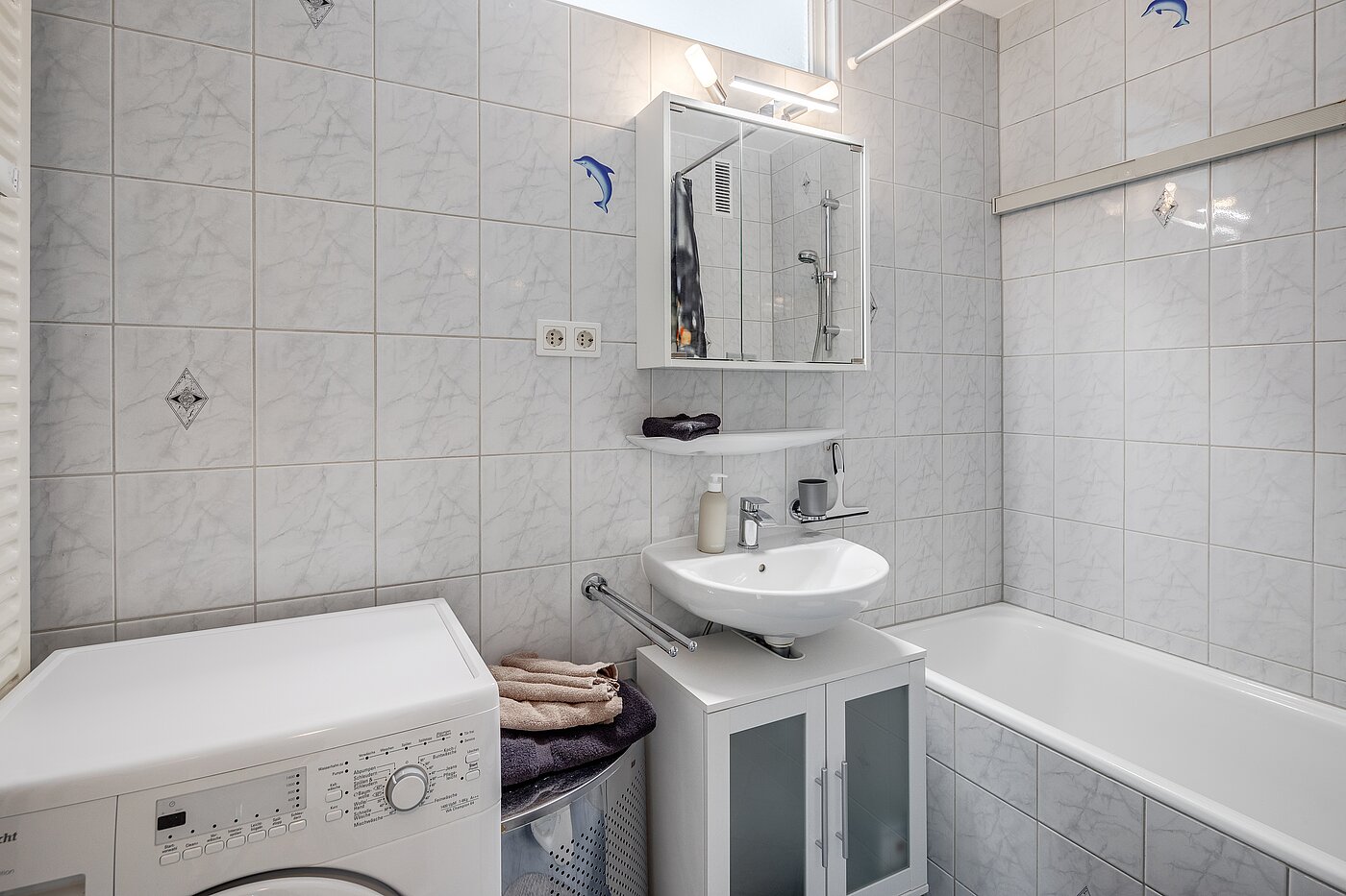 Etagenwohnung mit 1 Zimmer | München | 70456 | Badezimmer