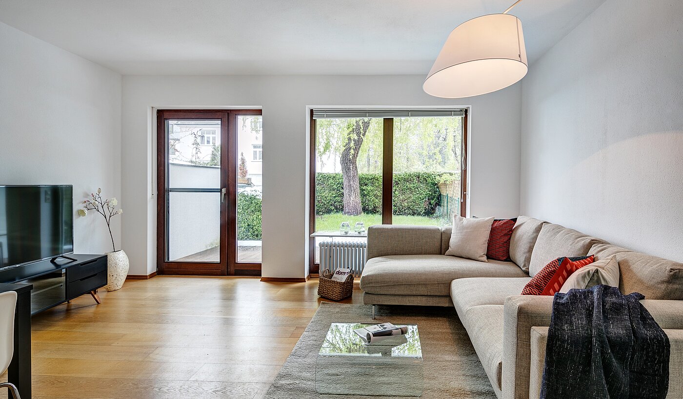 Erdgeschosswohnung mit 2 Zimmern | München-Harlaching | 1704ML6