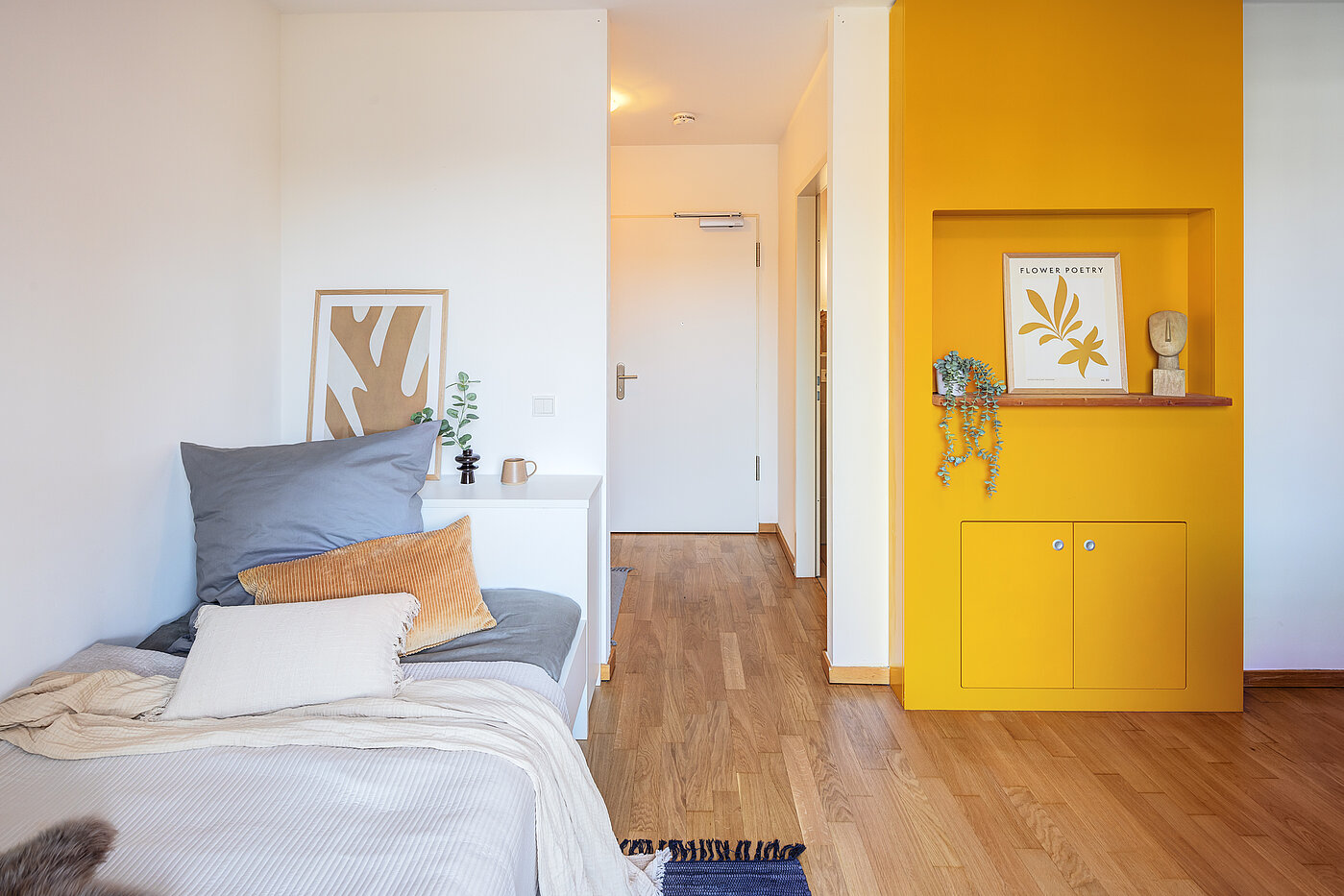 Apartment mit 1 Zimmer | München-Ramersdorf | 70415 | Wohn- und Schlafzimmer