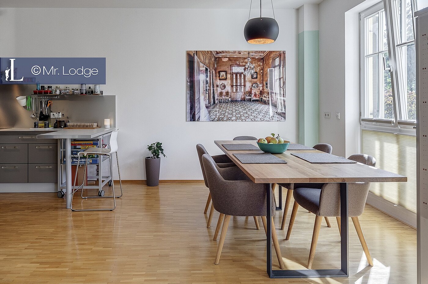 Etagenwohnung mit 3 Zimmern | München-Solln | 1809D8 | mit schönem Essplatz