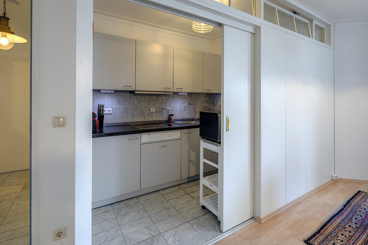 Etagenwohnung mit 1 Zimmer | München-Lehel | 2001ML10 | Küche...