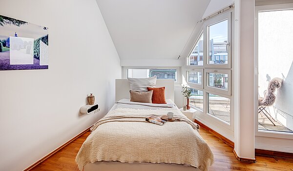 Etagenwohnung mit 1 Zimmer | München-Maxvorstadt | 70165 | Erholsames Schlafen