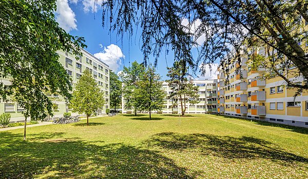 Etagenwohnung mit 1 Zimmer | München-Feldmoching | 70456 | Außenansicht