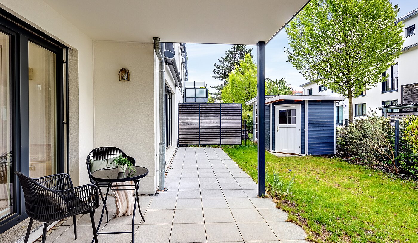 Etagenwohnung mit 3 Zimmern | Gauting | 70116 | Überdachter...