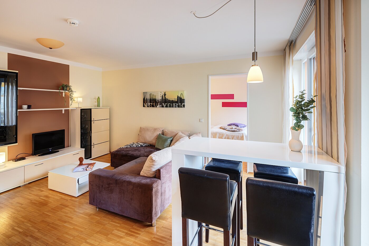 Etagenwohnung mit 2 Zimmern | München-Schwabing | 703161 | Offene Raumgestaltung